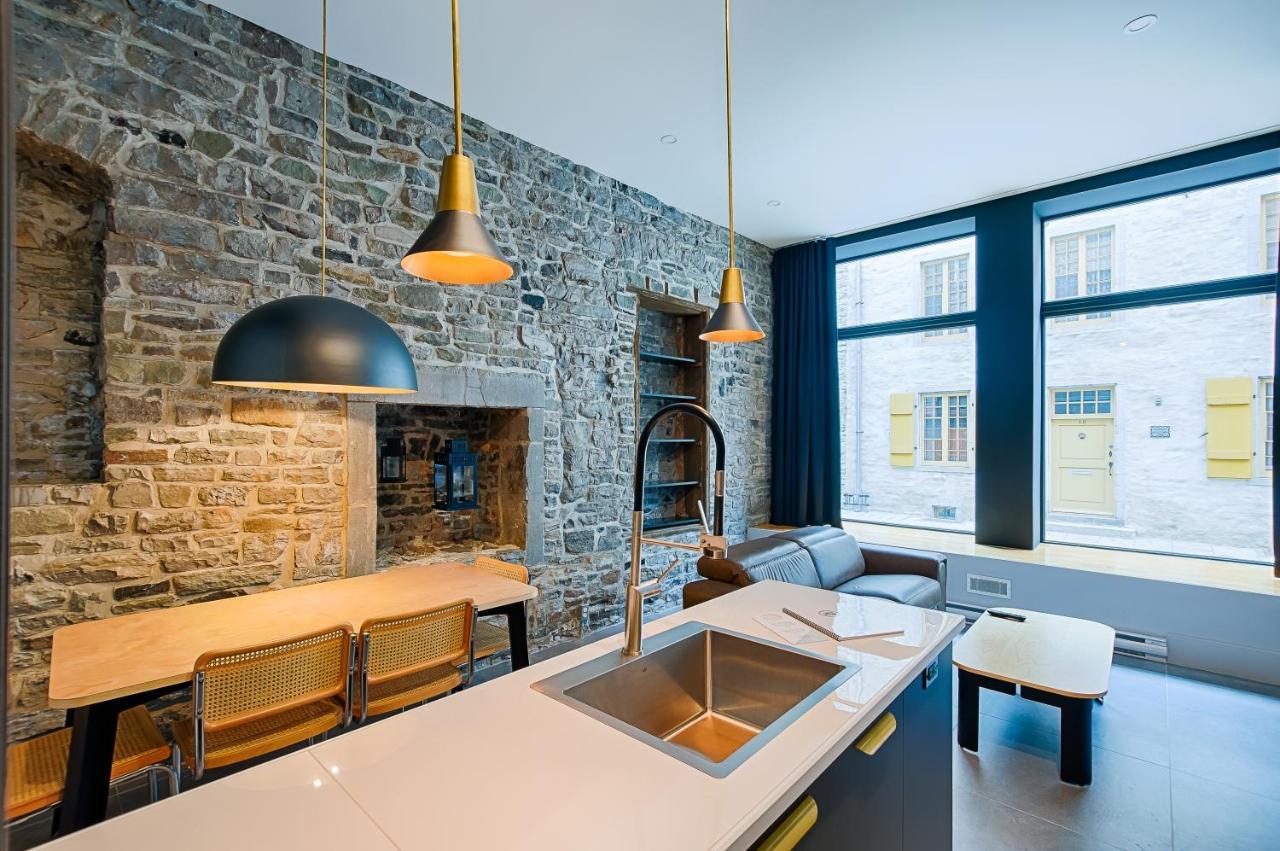 Appartamento Les Lofts Notre-Dame by Les Lofts Vieux-Québec Esterno foto